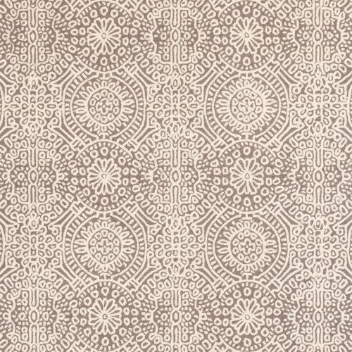 Temple Hand Micro Hooked Wool Rug | Taupe