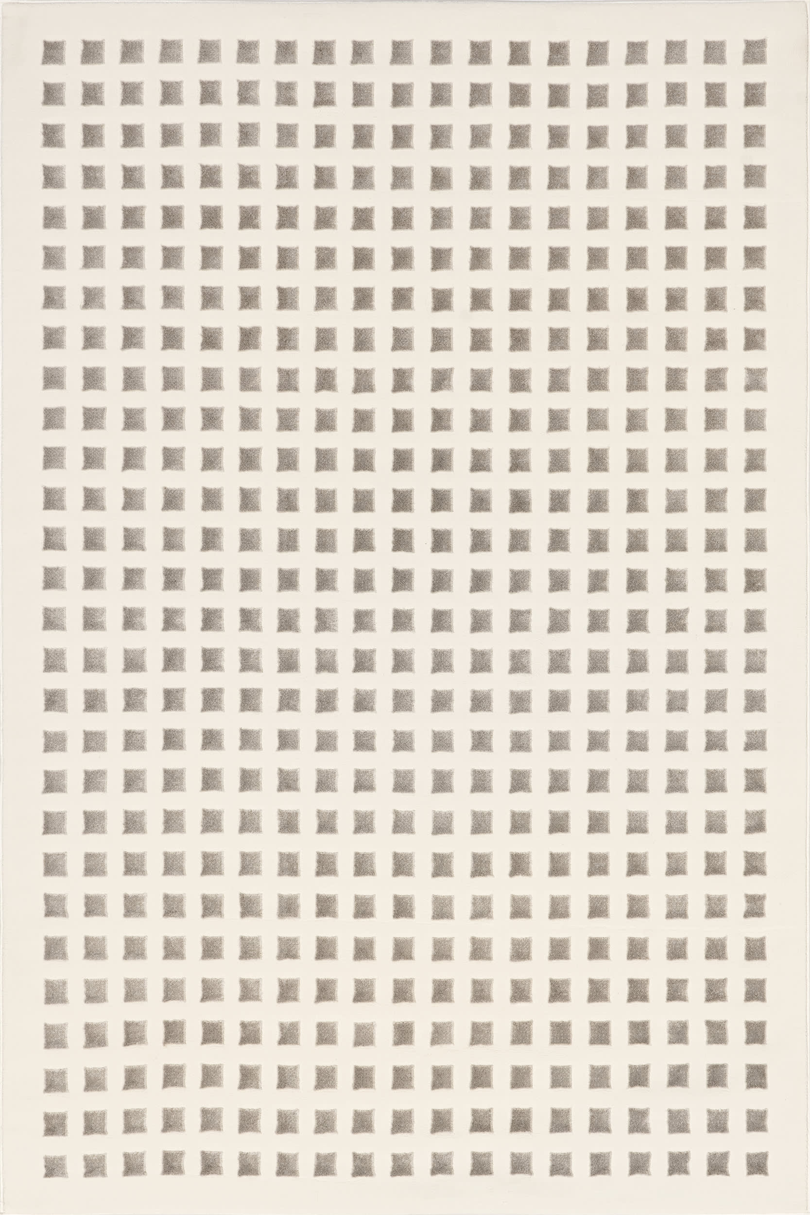 091cdaf1465134fbdcf32b90c7e3f859273c1808_e52b7e21-c209-43d0-aa6d-0eaefdf5055f Isolated view of Cream Rectangle Lambertville Plush Textured Washable Rug, showcasing its design
