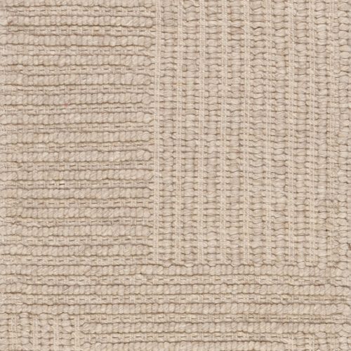 Isolated view of Beige Runner Skye Modern High-Low Rug, showcasing its design