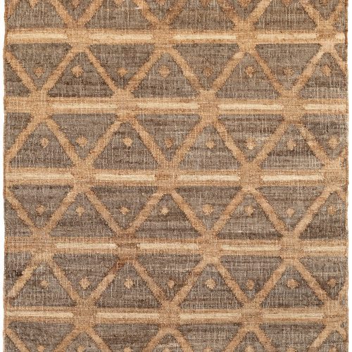 Rumi Handwoven Jute Rug | Brown