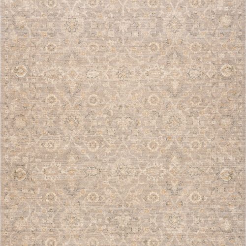 Isolated view of Brown Rectangle Inkara Traditional Vintage & Distressed Rug, showcasing its design