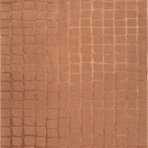 Isolated view of Rose Rectangle Spring Lake Plush Textured Washable Rug, showcasing its design