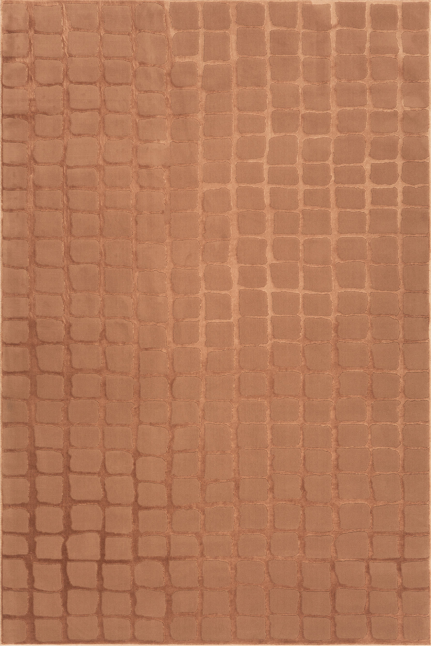 20403bf1ad34bd7917ebb1cc549807c5044b50fe Isolated view of Rose Rectangle Spring Lake Plush Textured Washable Rug, showcasing its design