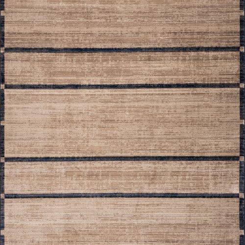 Isolated view of Brown Rectangle Axiana Modern Geometric Rug, showcasing its design