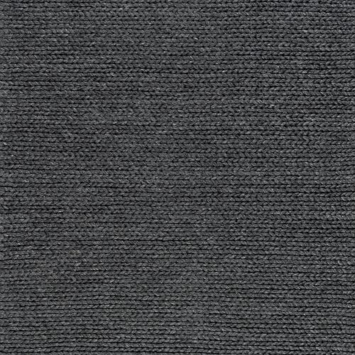 Isolated view of Charcoal Rectangle Softest Knit Wool Rug, showcasing its design
