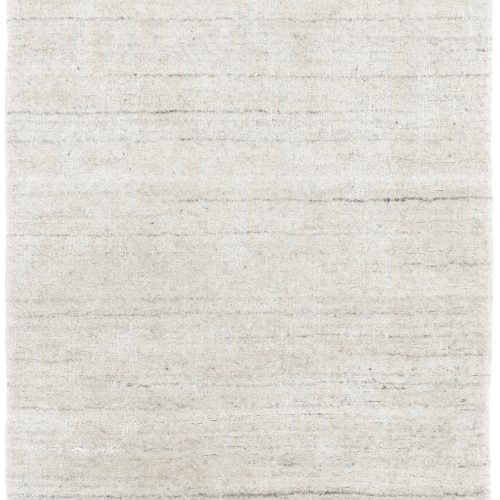 Icelandia Hand Knotted Viscose Rug | White