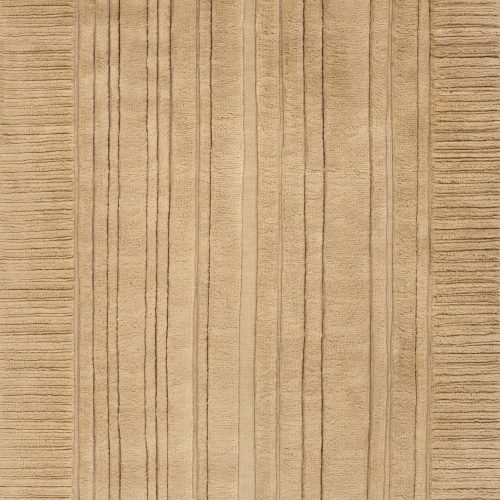 Slione Bohemian Striped Rug | Beige