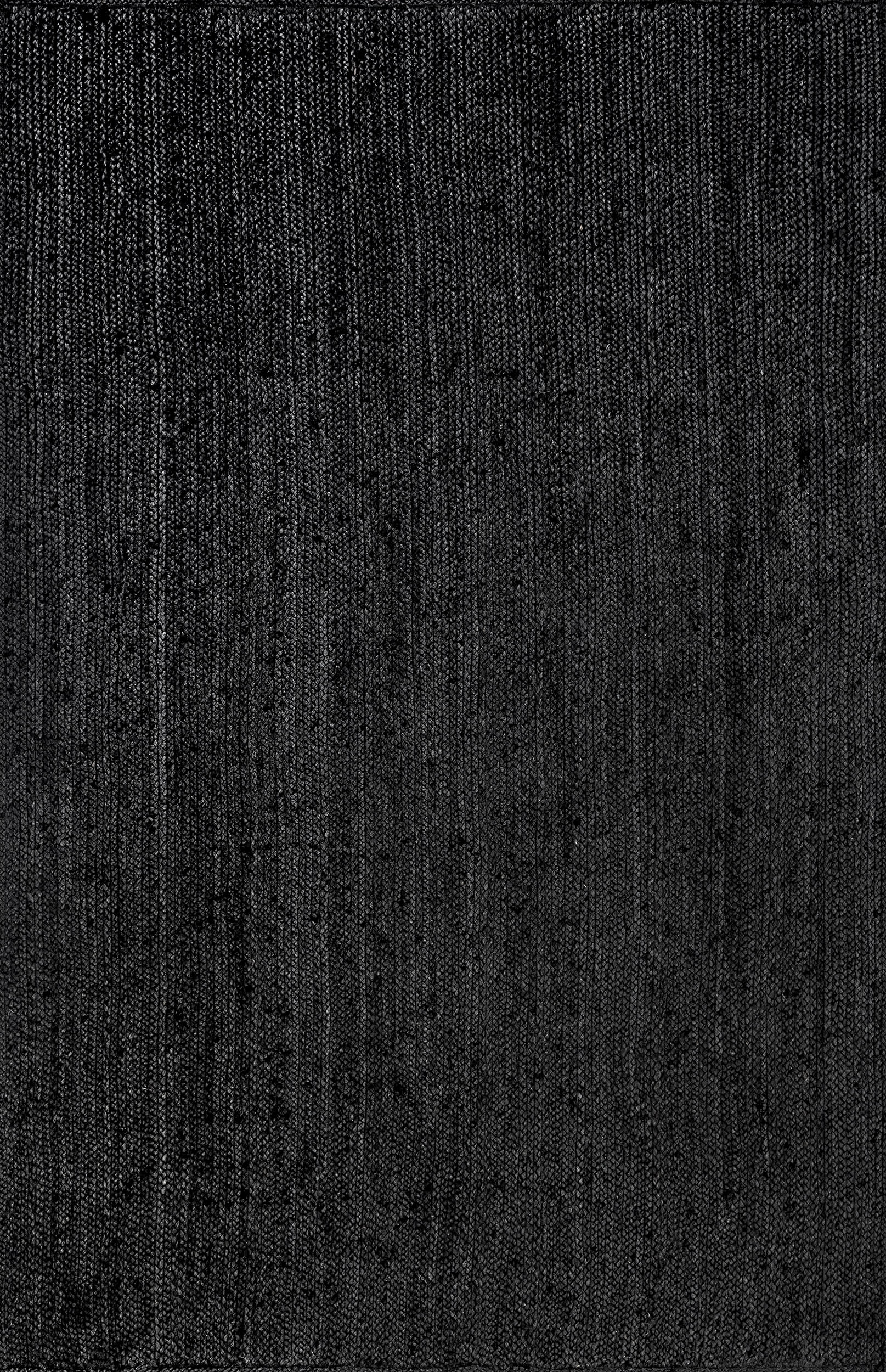 3b08422ef19700356e20dbbffd0b8832bc78849a_8d174673-f848-46b4-9541-37e00835d72a Isolated view of Black Square Jute Braided Rug, showcasing its design