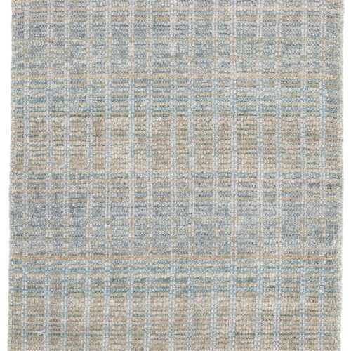 Geneva Handwoven Viscose/Cotton Rug | Blue