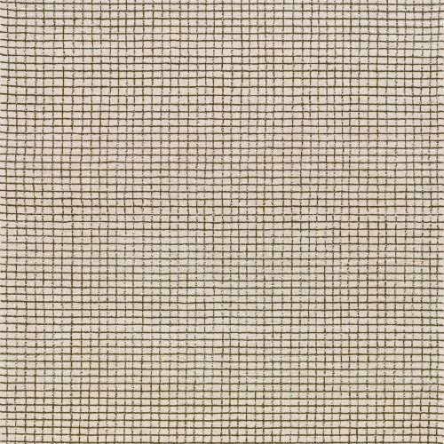 Isolated view of Green Rectangle Melrose Checked Rug, showcasing its design