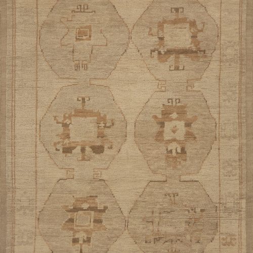 Tamalia Traditional Vintage Rug | Beige