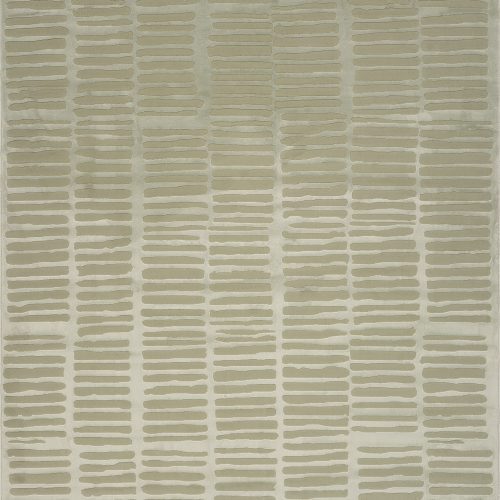 Isolated view of Light Green Rectangle Cranbury Plush Textured Washable Rug, showcasing its design