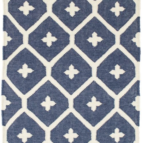 Elizabeth Handwoven Indoor/Outdoor Rug by Bunny Williams | Navy