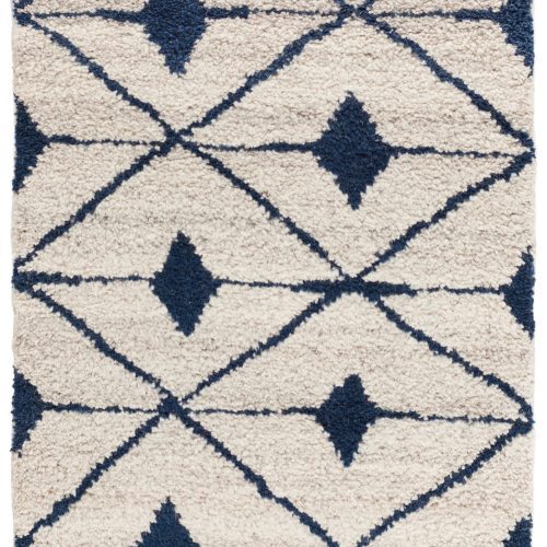 Kenitra Hand Knotted Wool Rug | Indigo