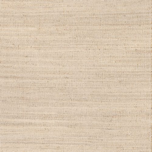 Isolated view of Natural Rectangle Perfect Handwoven Jute-Blend Rug, showcasing its design