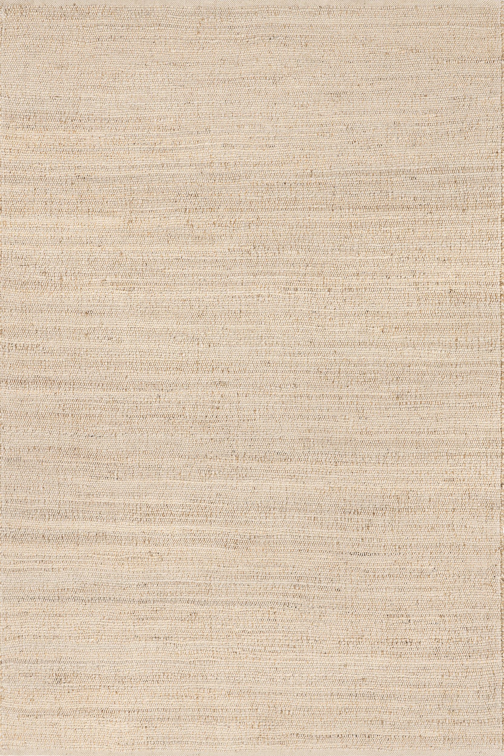 5afc61e85a48457d2795148e94800c59fedf0a09 Isolated view of Natural Rectangle Perfect Handwoven Jute-Blend Rug, showcasing its design