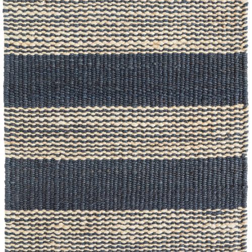 Sailor Handwoven Jute Rug | Blue