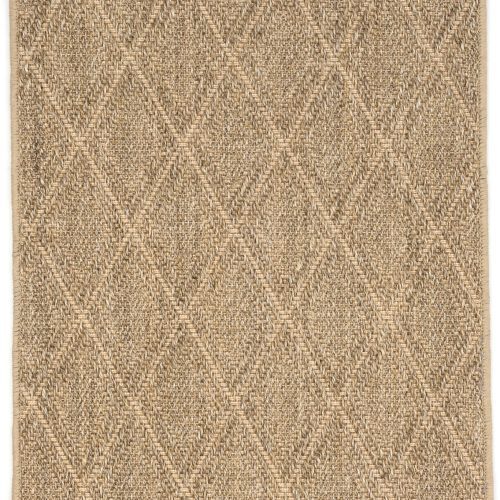 Diamond Woven Sisal Rug | Natural