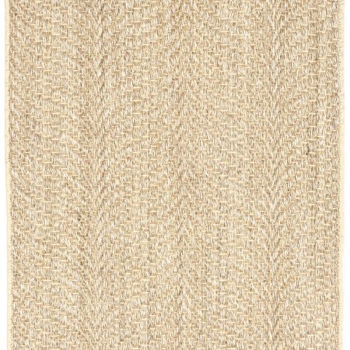 Wave Woven Sisal Rug | Sand