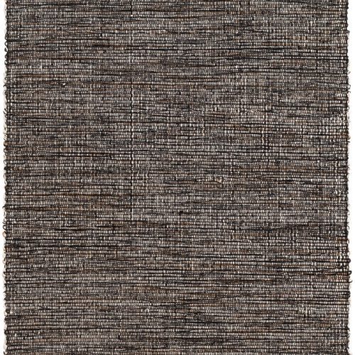 Lexington Handwoven Cotton Rug | Black/Brown