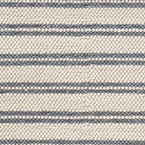Venit Modern Striped Farmhouse Rug Swatch | Slate
