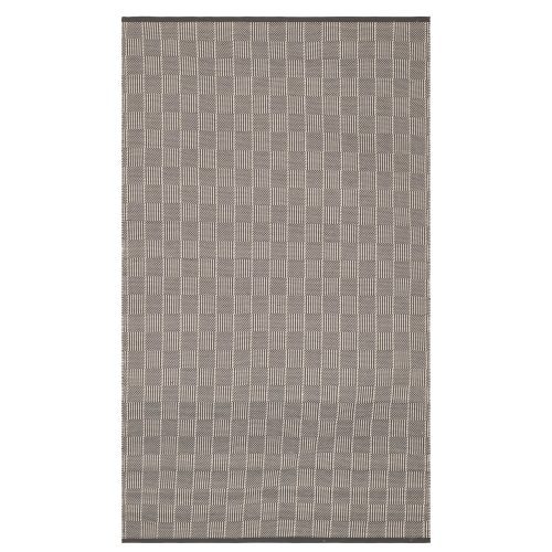 Squares Handwoven Indoor/Outdoor Rug | Grey