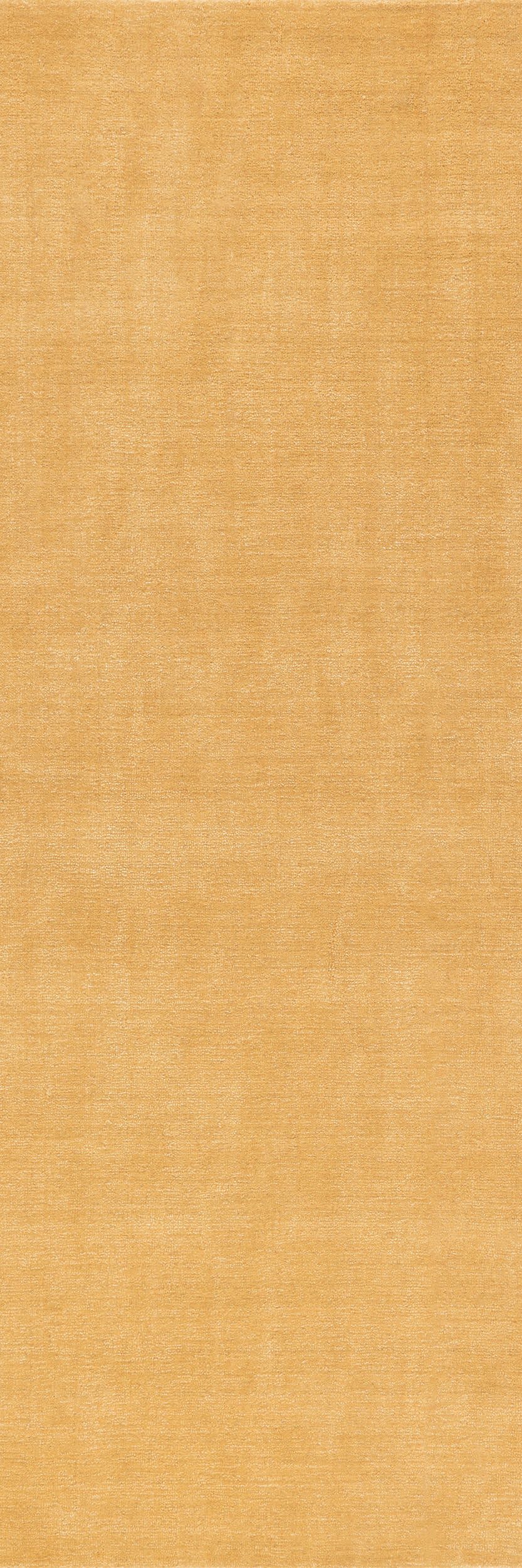 73b83b25918967cd4d6bec7d4b0dc5e125f012d5_9fce03ef-faf2-4921-a1f0-aca1ed356842 Isolated view of Golden Butter Runner Arrel Speckled Wool-Blend Rug, showcasing its design