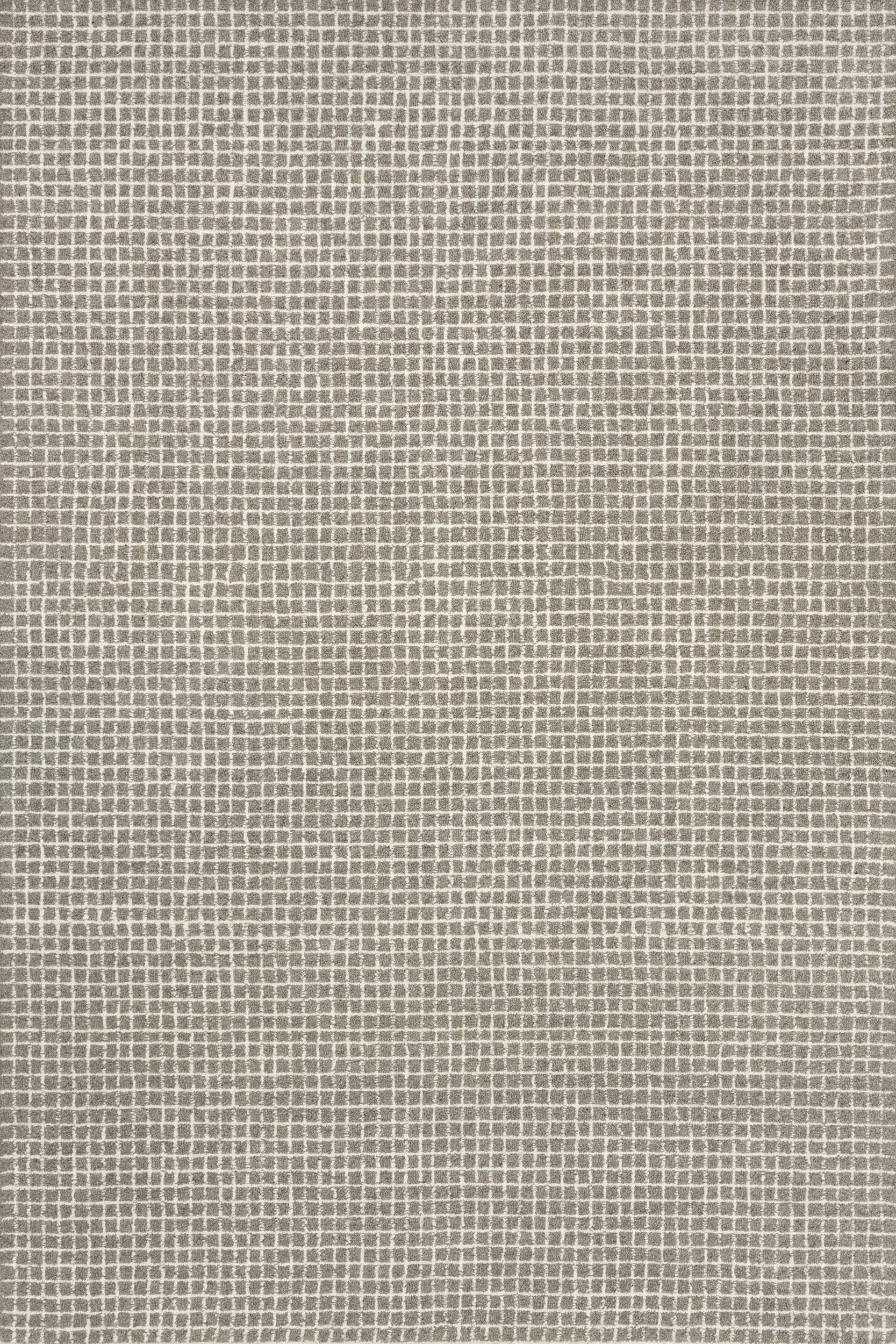 7b3fecec8af440ee2ffb90978e1715deec4f3458_9e264dd9-2aaf-4b2d-af41-64814924476c Isolated view of Grey Rectangle Melrose Checked Rug, showcasing its design