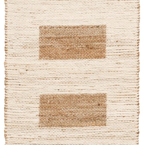 Milo Handwoven Jute/Cotton Rug | Ivory