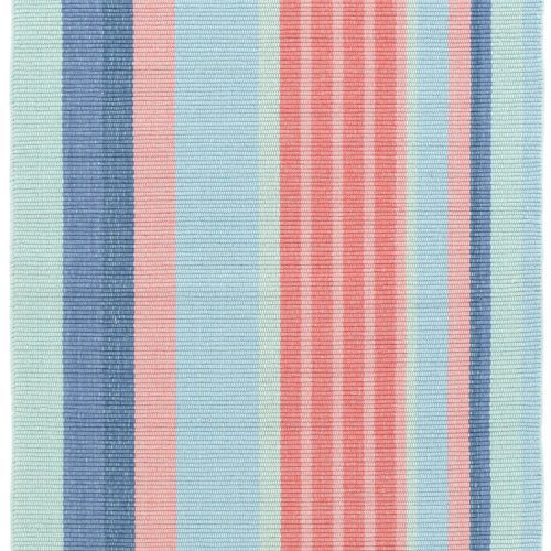 Aruba Stripe Handwoven Cotton Rug | Multi