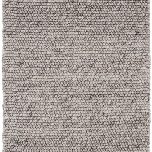 Niels Handwoven Wool/Viscose Rug | Grey