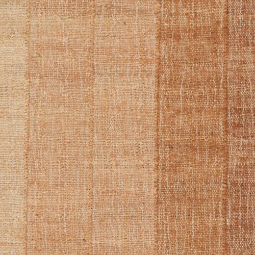 Tayo Modern Striped Indoor Rug Swatch | Orange