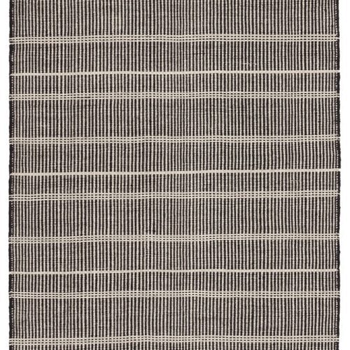 Samson Handwoven Indoor/Outdoor Rug by Bunny Williams | Black