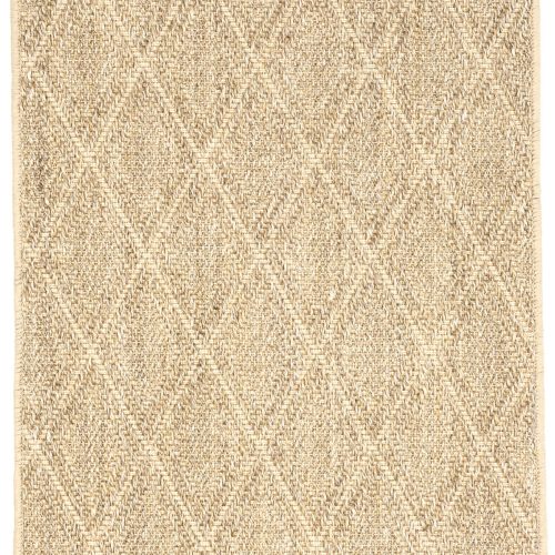 Diamond Woven Sisal Rug | Sand