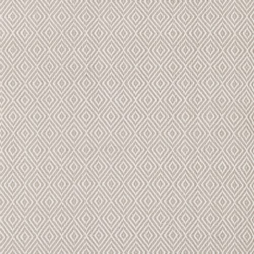Petit Diamond Handwoven Indoor/Outdoor Rug | Platinum/Ivory