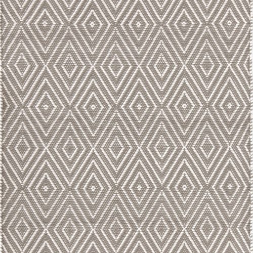 Diamond Handwoven Indoor/Outdoor Rug | Fieldstone/Ivory