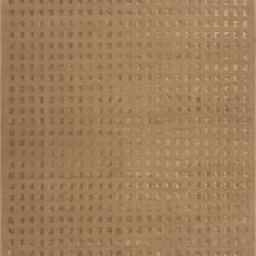Isolated view of Sand Rectangle Lambertville Plush Textured Washable Rug, showcasing its design