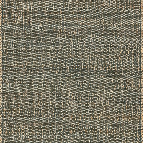 Isolated view of Green Runner Perfect Handwoven Jute-Blend Rug, showcasing its design