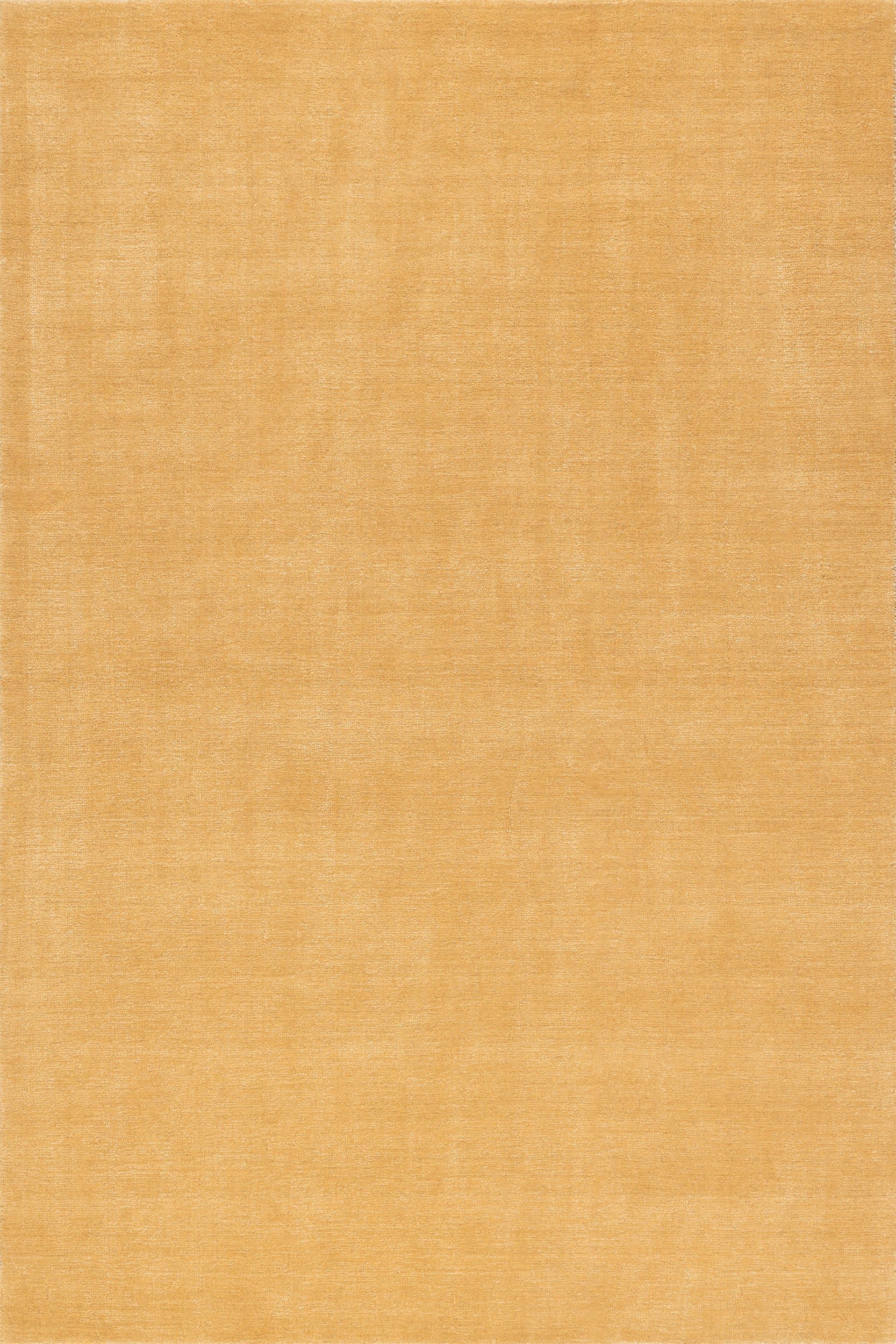 cf78eded53604d706fbea60298174c3b178abf84 Isolated view of Golden Butter Rectangle Arrel Speckled Wool-Blend Rug, showcasing its design
