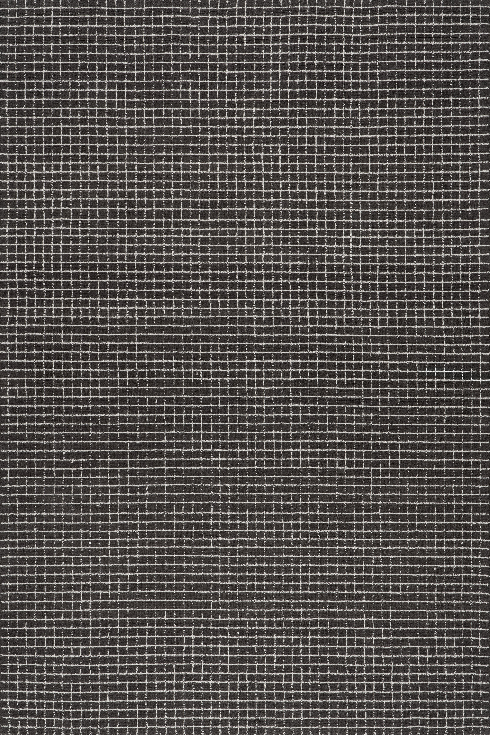 d3691740a7d2b95fed45f0126877846033ae2bad_c04d322d-7061-491b-8c21-0fcd7f08c242 Isolated view of Charcoal Rectangle Melrose Checked Rug, showcasing its design