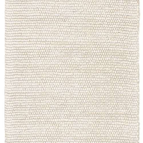 Niels Handwoven Wool/Viscose Rug | Ivory