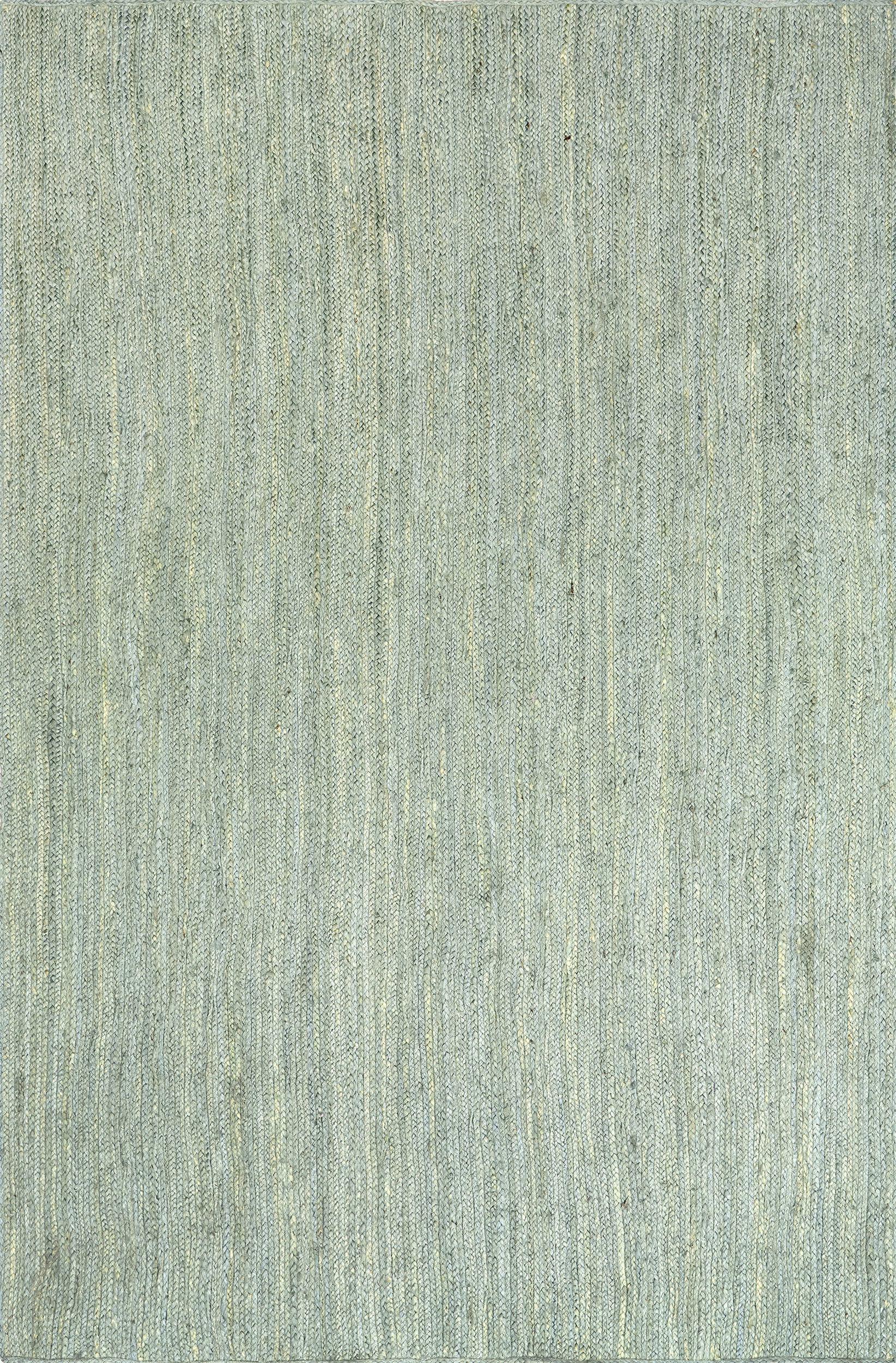 d47c37ea3457ed0132b72847a303eae5b6d63004_c39e6b70-93b9-41c7-9411-3603f4fc615d Isolated view of Green Rectangle Jute Braided Rug, showcasing its design