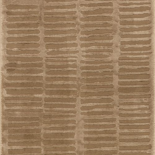 Isolated view of Sand Runner Cranbury Plush Textured Washable Rug, showcasing its design