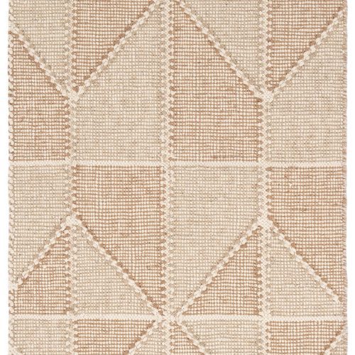 Ojai Hand Loom Knotted Cotton Rug | Wheat