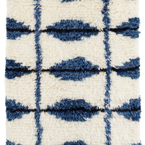 Noma Handwoven Wool Rug | Indigo