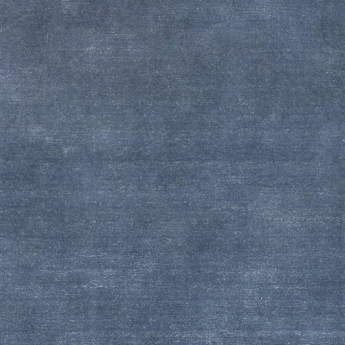 Isolated view of Denim Runner Arrel Speckled Wool-Blend Rug, showcasing its design